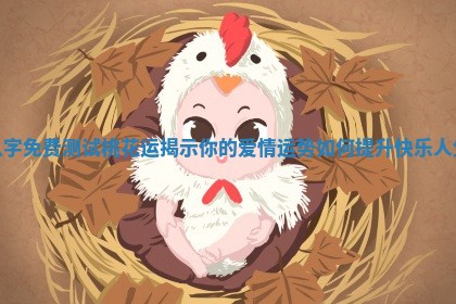 八字免费测试桃花运揭示你的爱情运势如何提升快乐人生