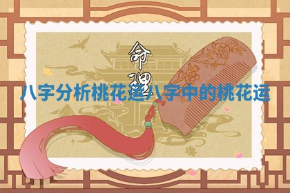 八字分析桃花运_八字中的桃花运