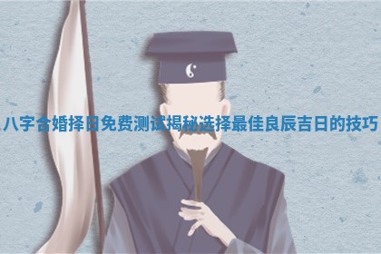 八字合婚择日免费测试揭秘选择最佳良辰吉日的技巧