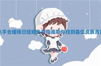 八字合婚择日结婚免费指南助你找到最佳良辰吉日
