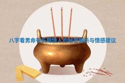 八字看男命有长期情人的秘密解析与情感建议