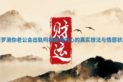 塔罗测你老公会出轨吗揭秘他内心的真实想法与情感状态
