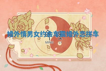 婚外情男女约会车震 婚外恋拼车