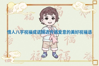 情人八字祝福成语精选传递爱意的美好祝福语