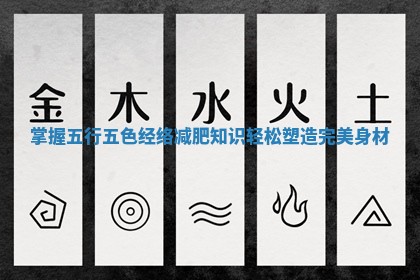 掌握五行五色经络减肥知识轻松塑造完美身材