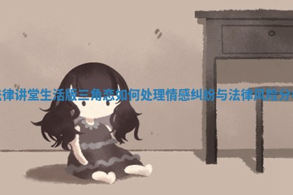 法律讲堂生活版三角恋如何处理情感纠纷与法律风险分析