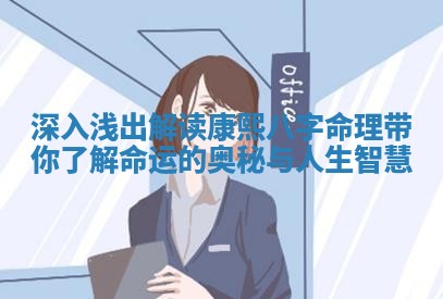 深入浅出解读康熙八字命理带你了解命运的奥秘与人生智慧