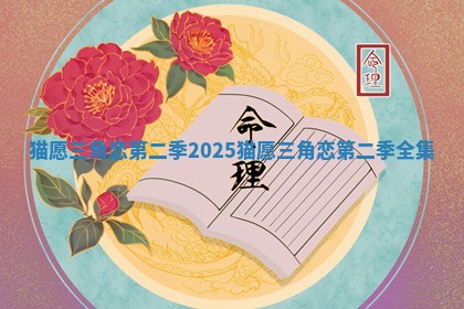 猫愿三角恋第二季2025 猫愿三角恋第二季全集