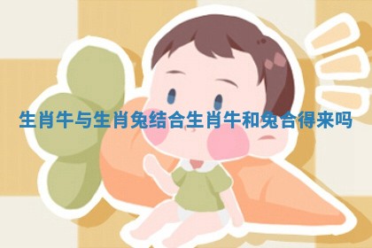 生肖牛与生肖兔结合_生肖牛和兔合得来吗