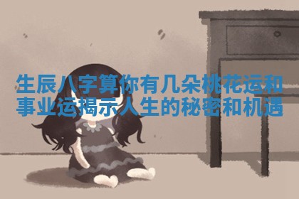 生辰八字算你有几朵桃花运和事业运揭示人生的秘密和机遇
