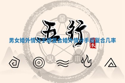 男女婚外情分手想复合_婚外情分手后复合几率