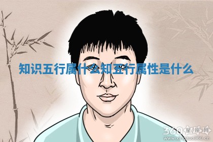 知识五行属什么_知五行属性是什么