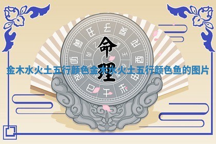 金木水火土五行颜色 金木水火土五行颜色鱼的图片